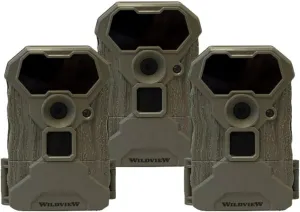 Stealth Cam Wildview 14 Trail Camera - 3 Pack,Gray
