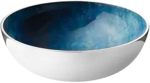 Stelton Stockholm Bowl, Medium Horizon, Aluminum, Blue