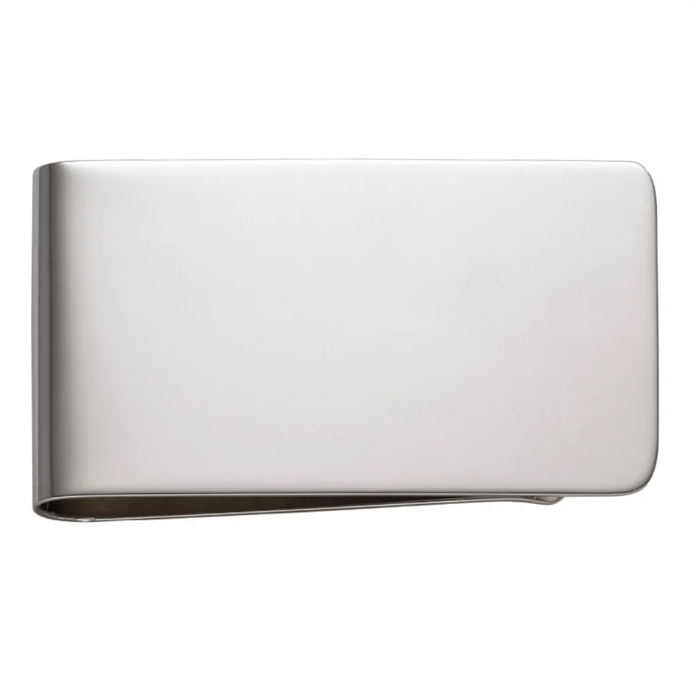 Sterling Silver Large Plain Money Clip