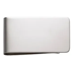 Sterling Silver Large Plain Money Clip