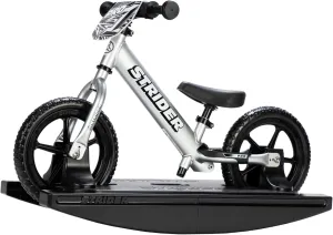 Strider 12” Pro Bike   Rocking Base - Helps Teach Baby How to Ride a Balance Bicycle - for Kids 6 Months to 4 Years - Easy Assembly & Adjustments