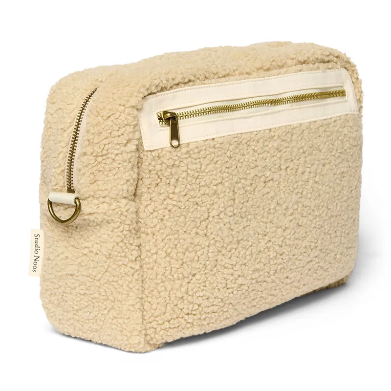 Studio Noos Stroller Organizer 'Teddy' Ecru