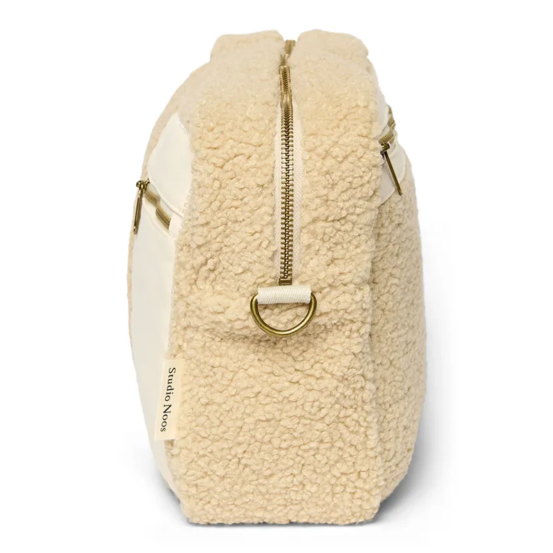 Studio Noos Stroller Organizer 'Teddy' Ecru