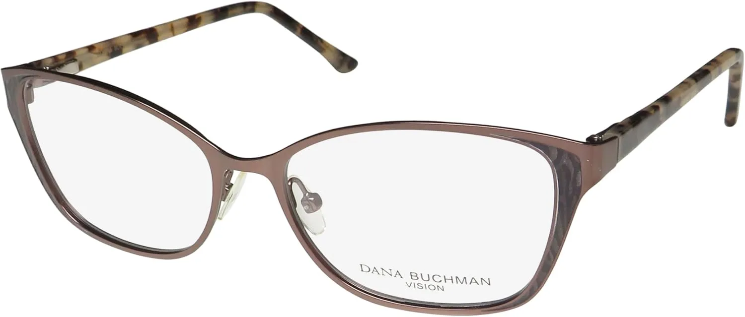 Sue Ellen Cateye Affordable American Design For School/Work/Office Fashion Eyeglass Frame/Glasses [52-15-140, caramel]