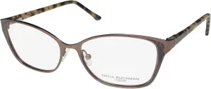 Sue Ellen Cateye Affordable American Design For School/Work/Office Fashion Eyeglass Frame/Glasses [52-15-140, caramel]