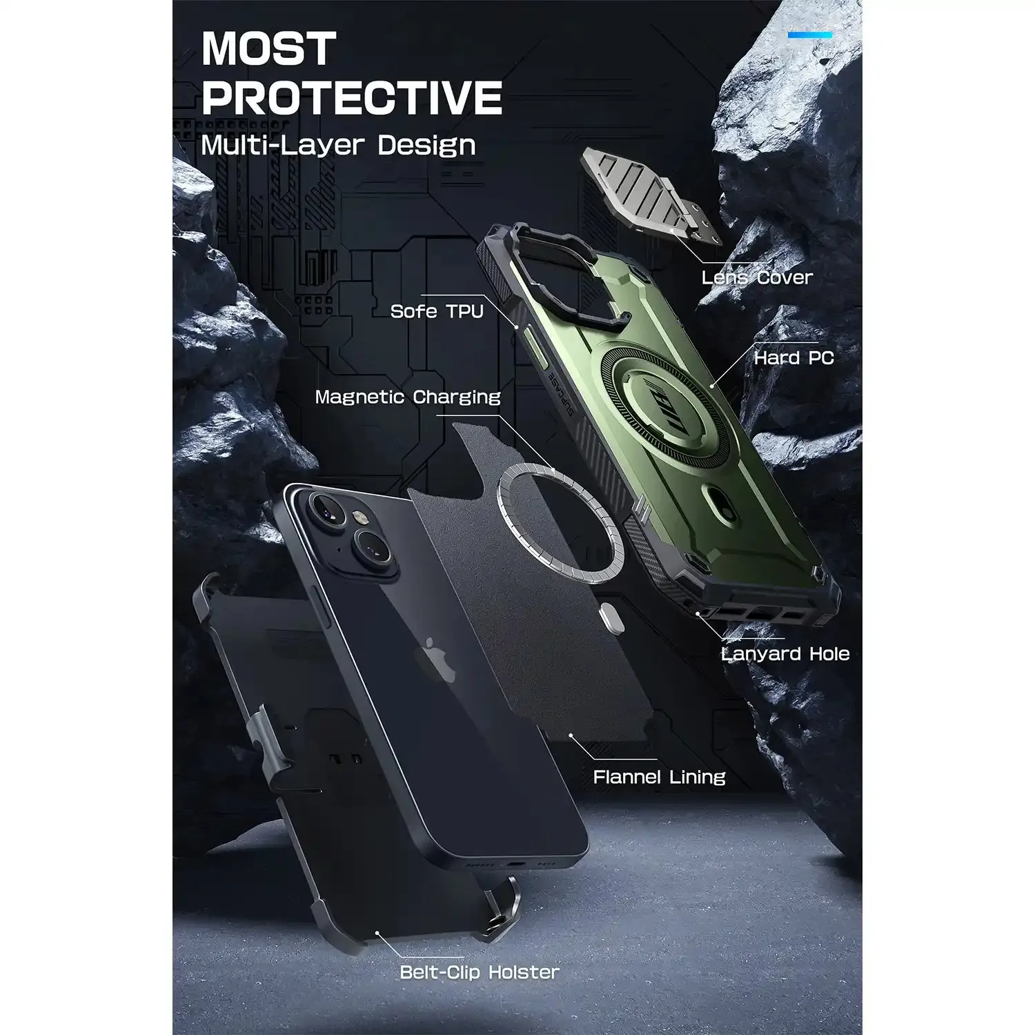 Supcase UB Mag XT Case for iPhone 15 Series