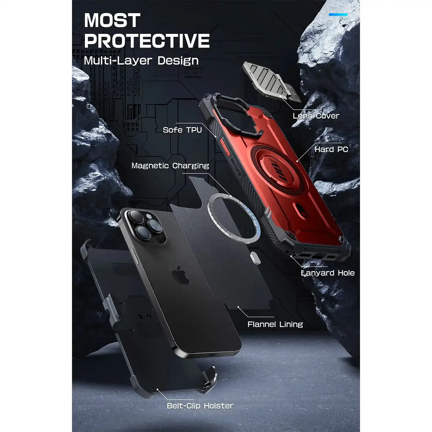 Supcase UB Mag XT Case for iPhone 15 Series