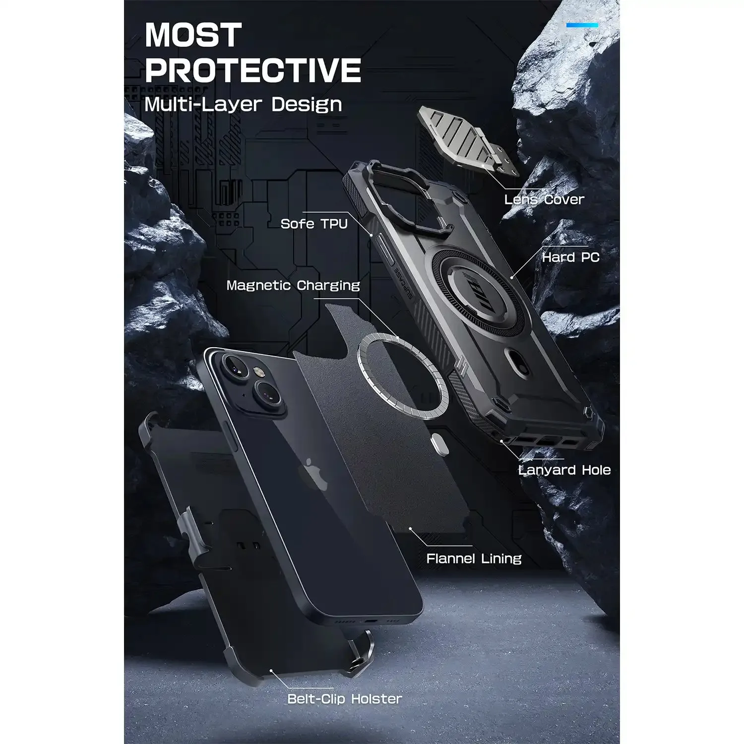 Supcase UB Mag XT Case for iPhone 15 Series
