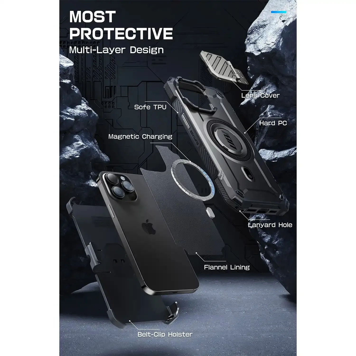 Supcase UB Mag XT Case for iPhone 15 Series