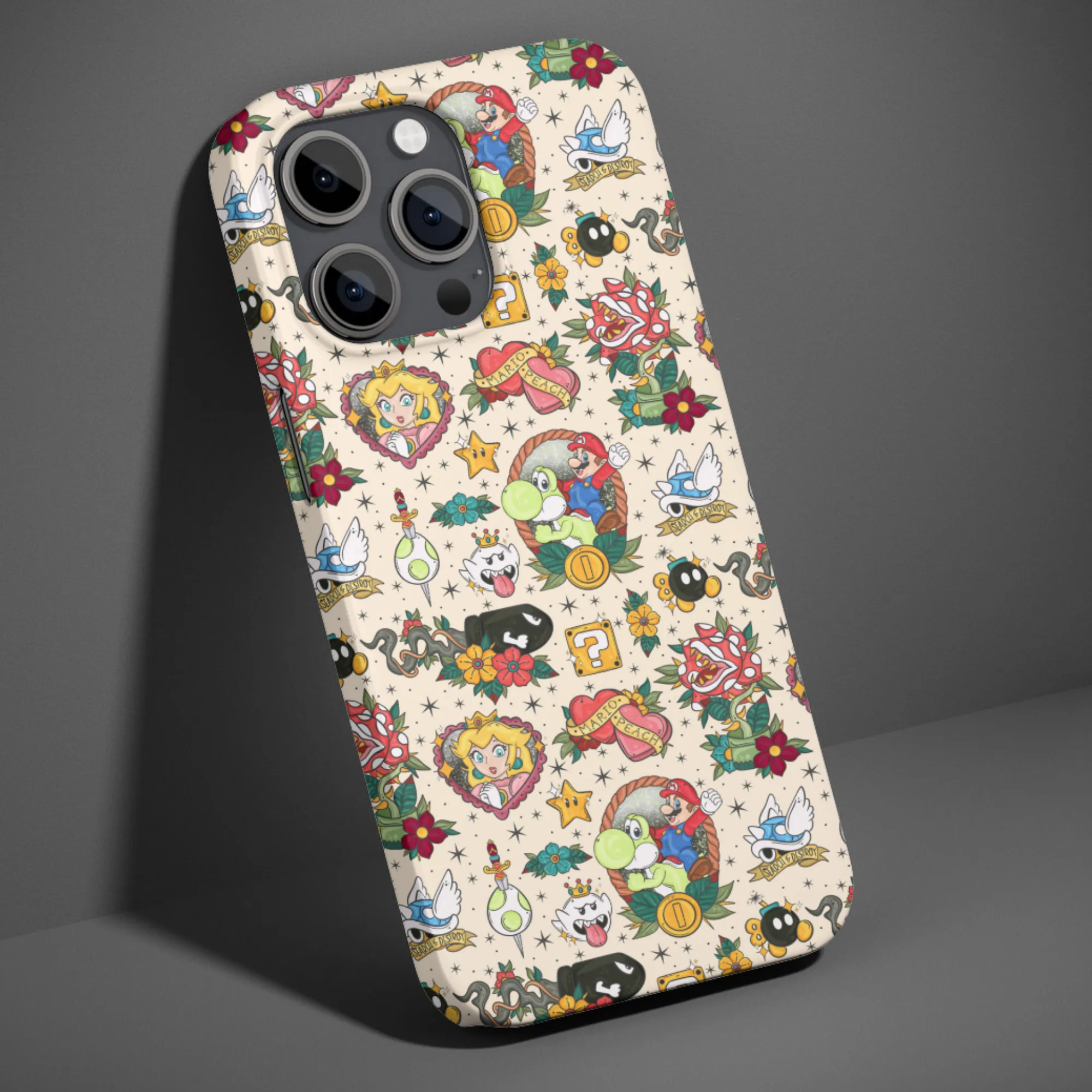 Super Mario Christmas Phone Case