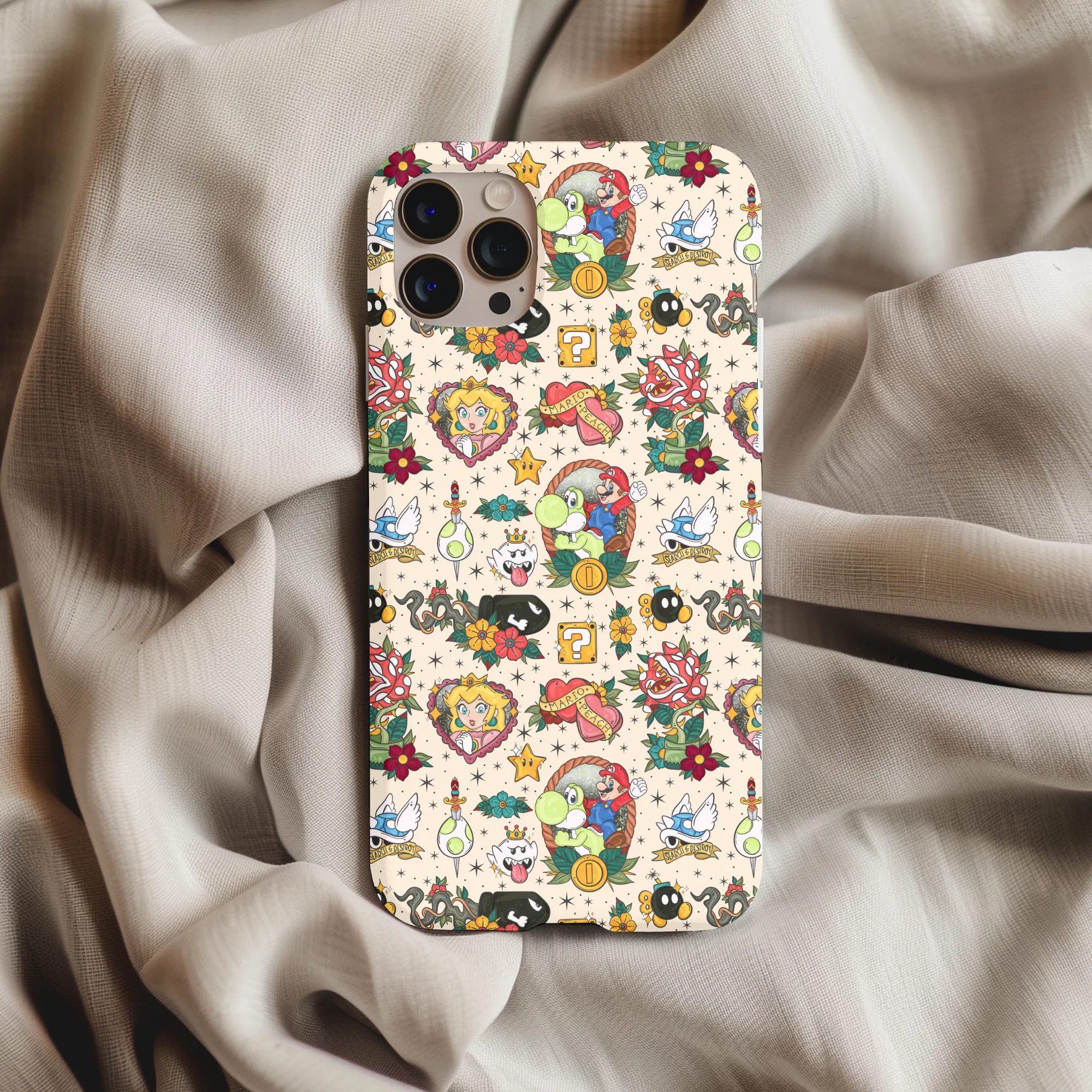 Super Mario Christmas Phone Case