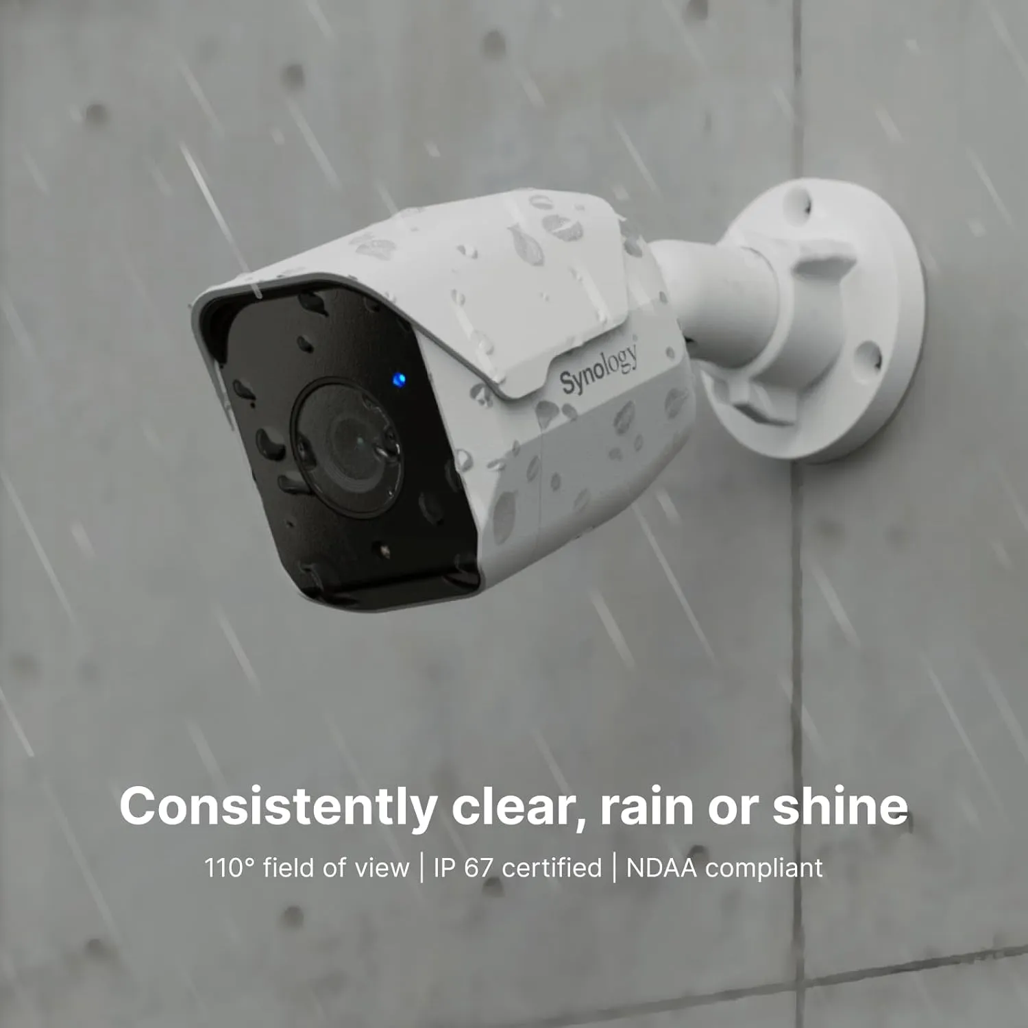 Synology BC500-5MP AI Bullet IP Camera, Night Vision, IP67
