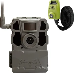 TACTACAM Reveal X Gen 2.0 LTE Cellular Trail Camera   Steel Reinforced Strap