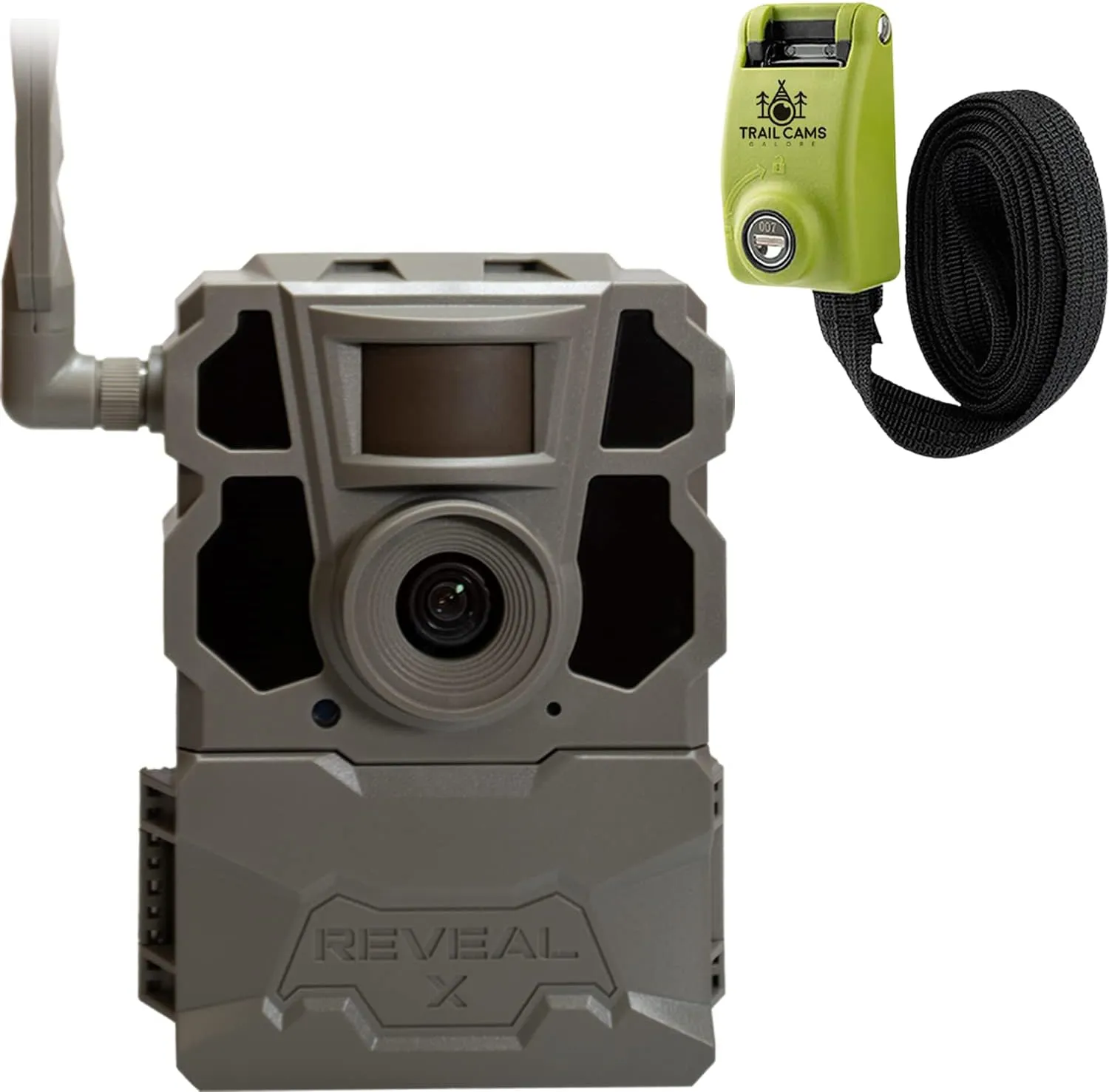 TACTACAM Reveal X Gen 2.0 LTE Cellular Trail Camera   Steel Reinforced Strap