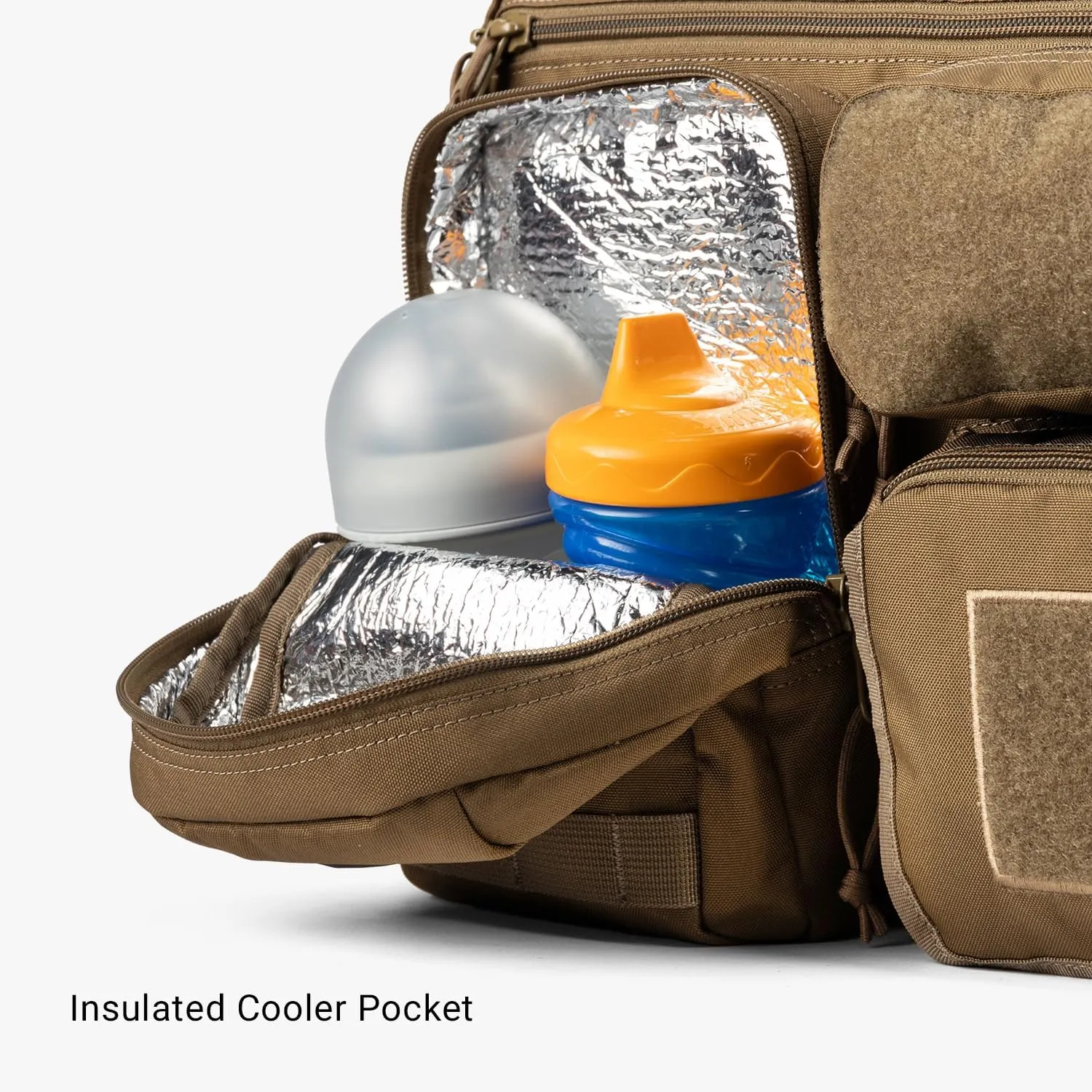 Tactical Baby Gear 4th Gen Tactical Diaper Bag for Dads w/Included Changing Mat, Stroller Straps