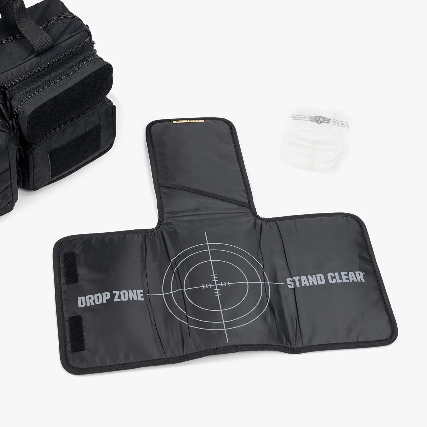 Tactical Baby Gear 4th Gen Tactical Diaper Bag for Dads w/Included Changing Mat, Stroller Straps