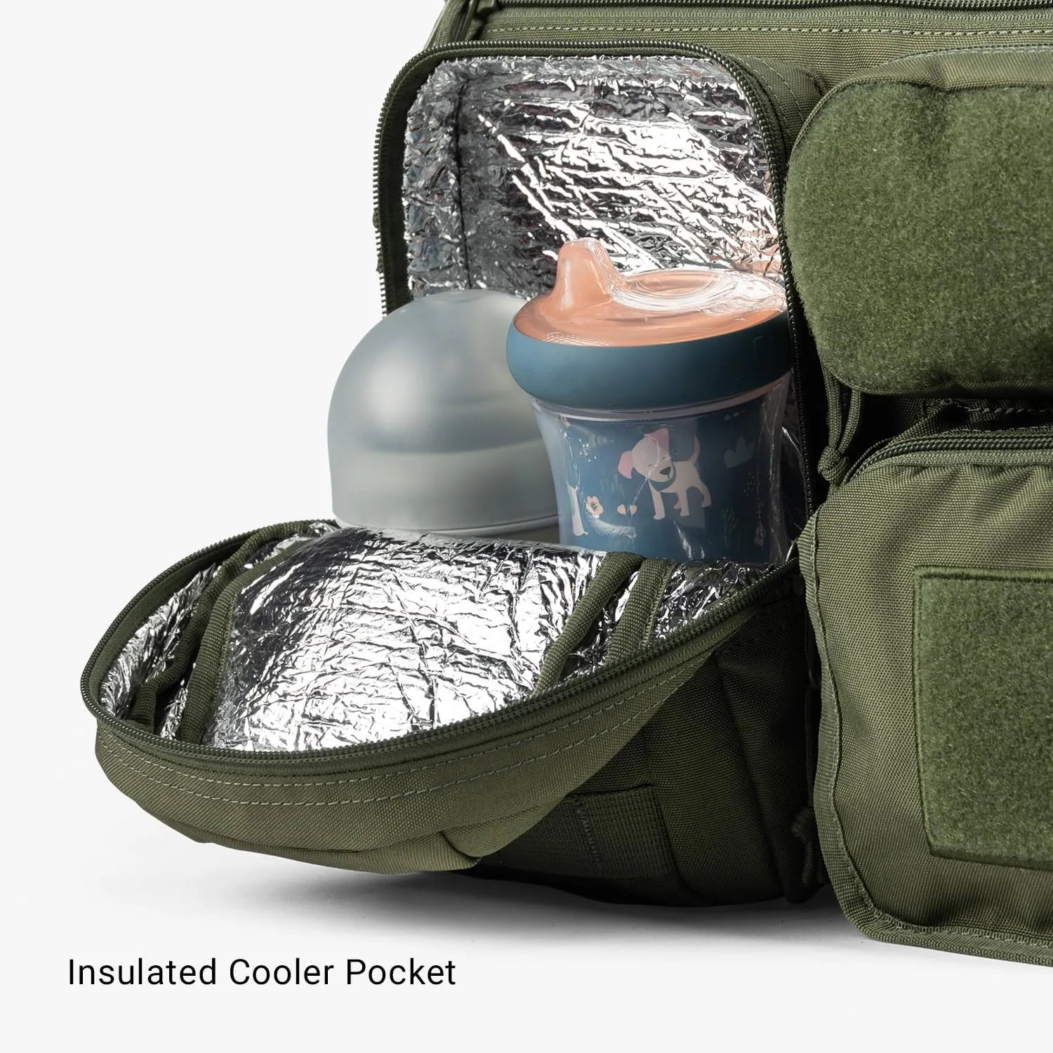 Tactical Baby Gear 4th Gen Tactical Diaper Bag for Dads w/Included Changing Mat, Stroller Straps