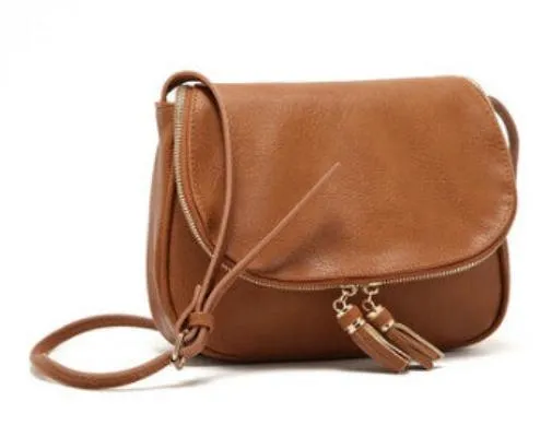Tassel Women Bag Leather Handbags Cross Body Shoulder Bags Fashion Messenger Bag Women Handbag