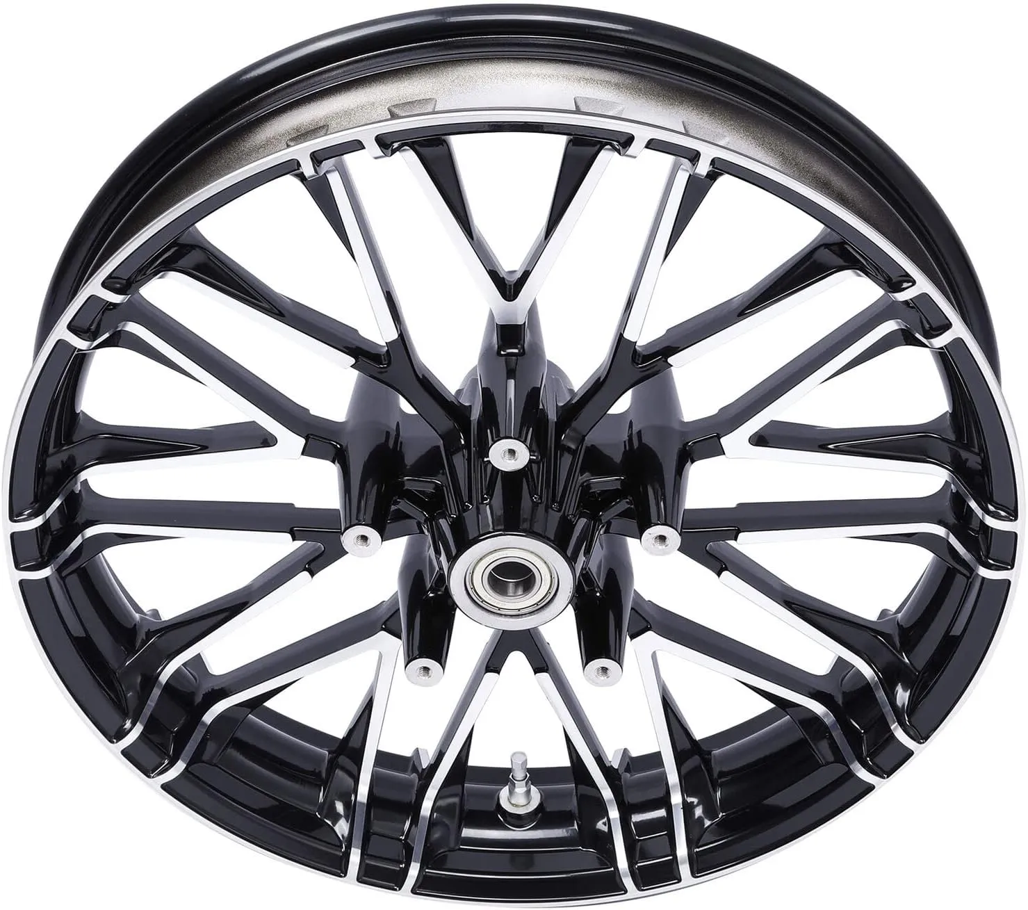 TCMT 21" Front 18" Rear Wheel Rim Fit For Harley Touring ABS Models Road King Street Glide Road Glide Electra Glide Ultra Class Ultra Limited 2009-2023