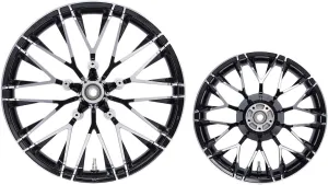 TCMT 21" Front 18" Rear Wheel Rim Fit For Harley Touring ABS Models Road King Street Glide Road Glide Electra Glide Ultra Class Ultra Limited 2009-2023
