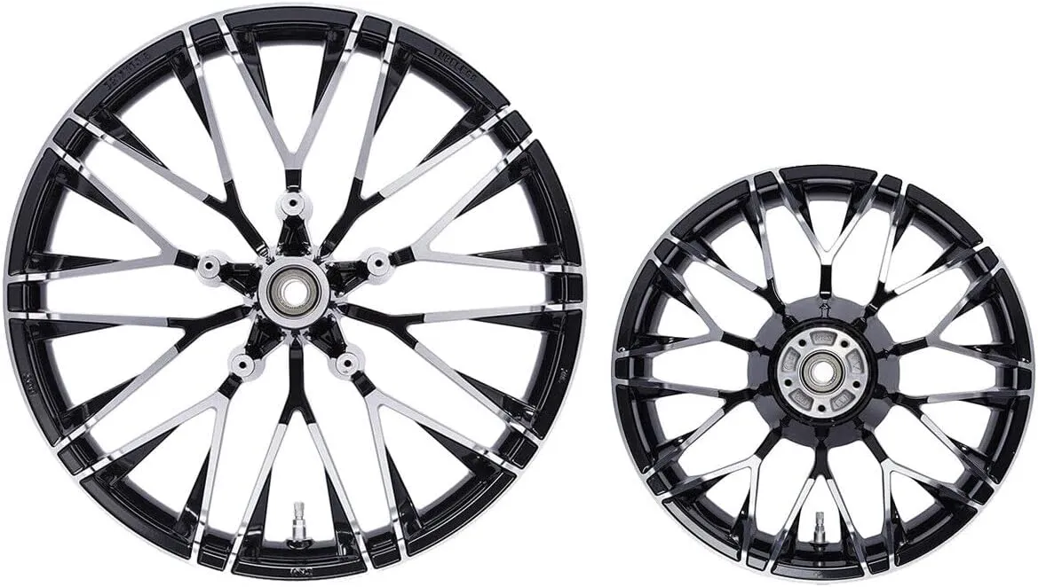 TCMT 21" Front 18" Rear Wheel Rim Fit For Harley Touring ABS Models Road King Street Glide Road Glide Electra Glide Ultra Class Ultra Limited 2009-2023