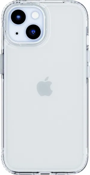 Tech21 EvoClear case for iPhone 16e / 15 - Impact Protection Case - Anti-Yellowing Transparent case - Clear