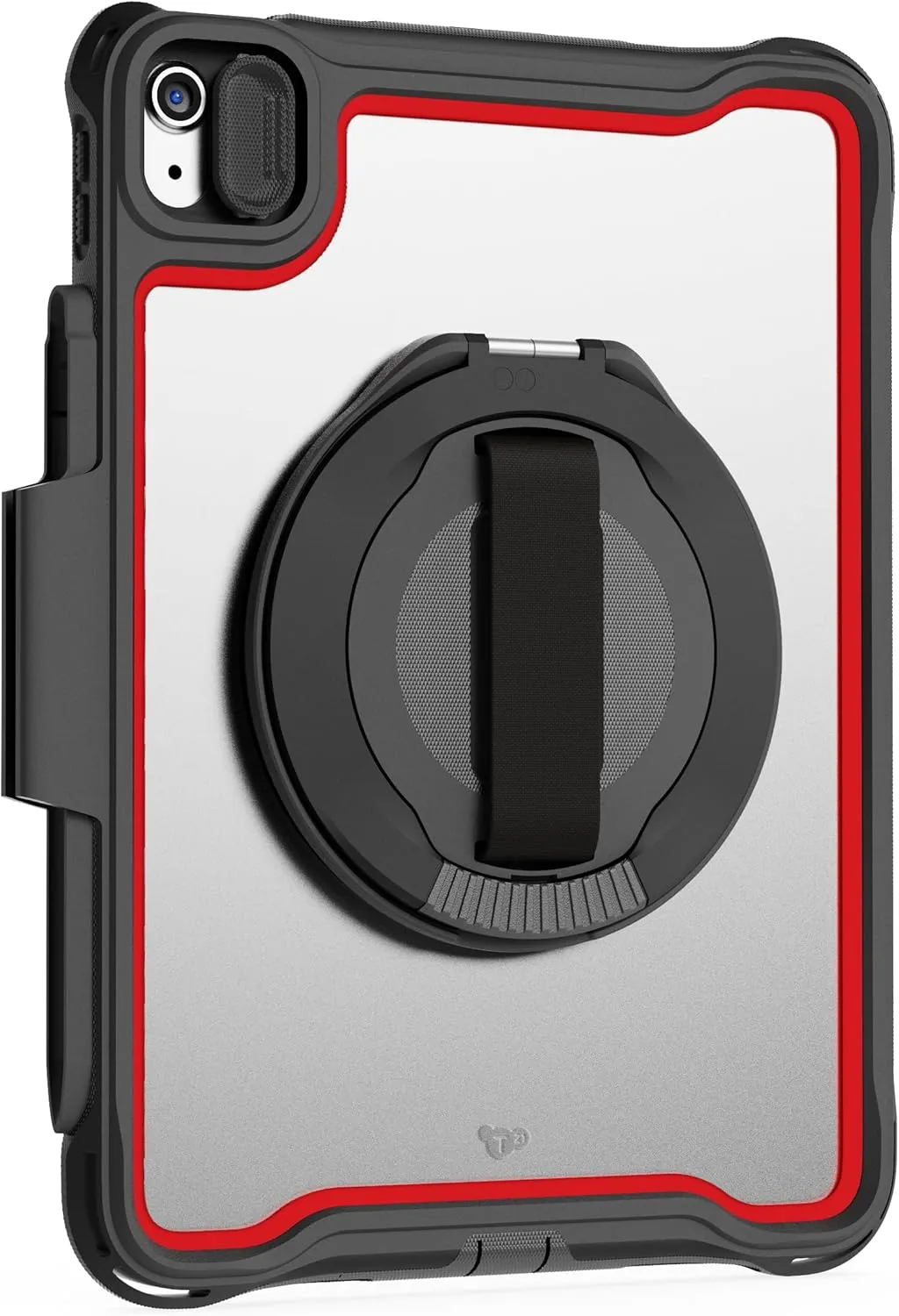Tech21 EvoMax for iPad 11" (2022-2025) - Rugged Military-Grade Protection - Handstrap - 360 Integrated Kickstand - Black