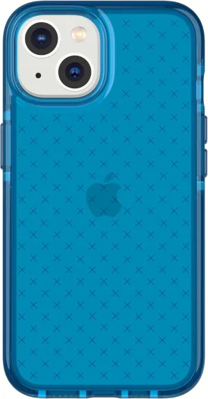Tech21 iPhone 14 Evo Check – Shock-Absorbing & Slim Protective Phone Case with 16ft FlexShock Multi-Drop Protection & Extra Buttons