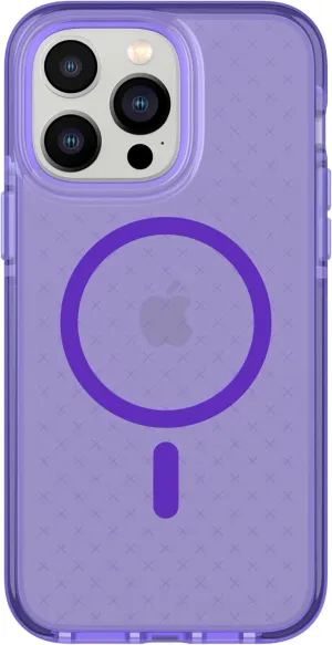 tech21 iPhone 14 Pro Max Evo Check Compatible with MagSafe® – Shock-Absorbing & Slim Protective Phone Case with 16ft FlexShock Multi-Drop Protection & Extra Buttons