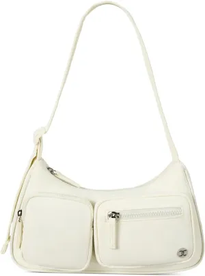 Telena Shoulder Bag Y2K Purse for Women Nylon Crescent Trendy Handbag with Adjustable Strap