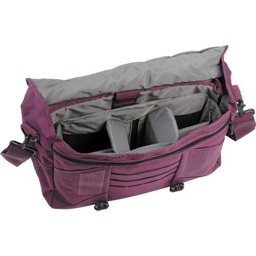 Tenba Small Camera/Laptop Messenger Bag (Plum)