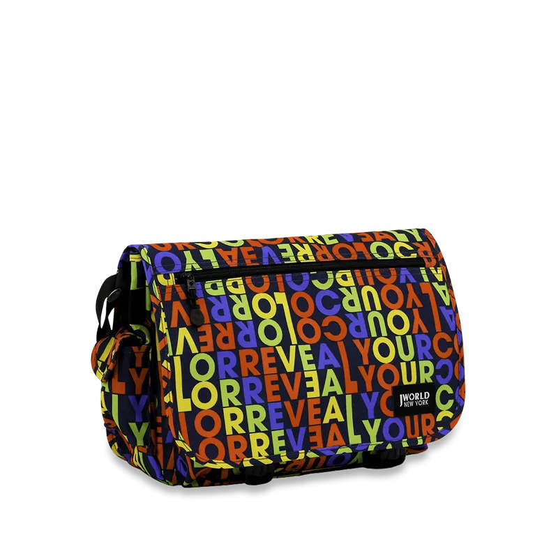 Terry Messenger bag in RYC - Final Sale