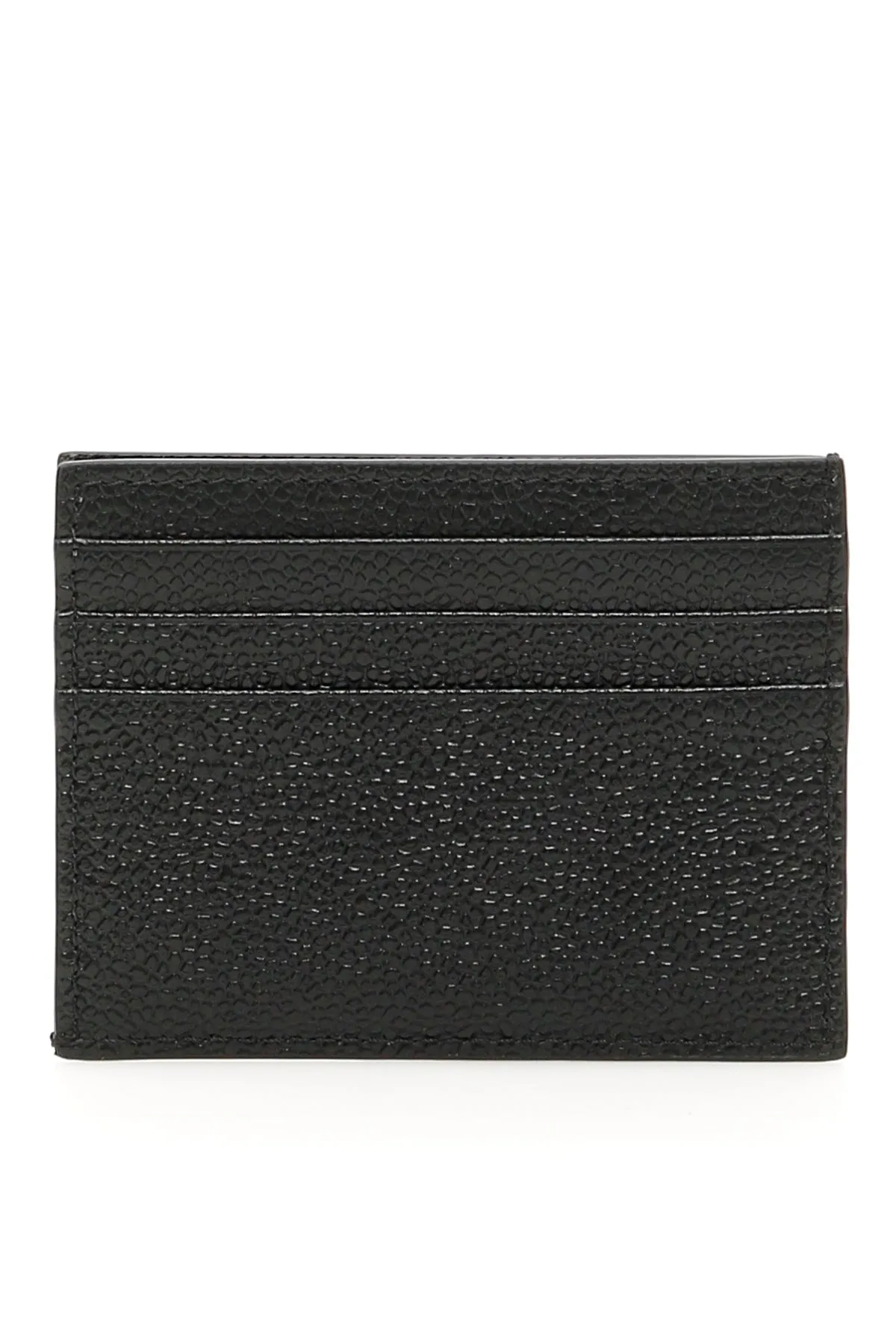 Thom browne pebble leather card holder