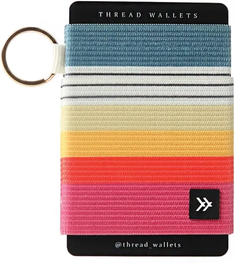 Thread Wallets Ultra Slim Minimalist Card Holder Wallet for Men and Women