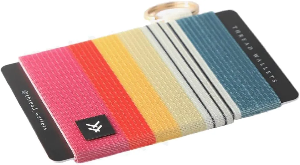 Thread Wallets Ultra Slim Minimalist Card Holder Wallet for Men and Women