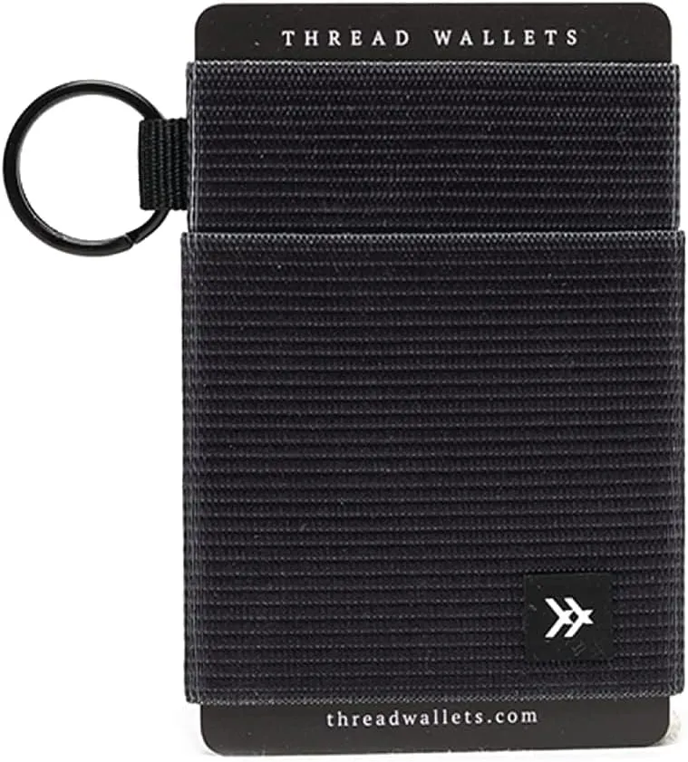 Thread Wallets Ultra Slim Minimalist Card Holder Wallet for Men and Women