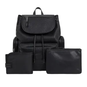 TIBA   MARL changing backpack with changing mat 'Kaspar' Black