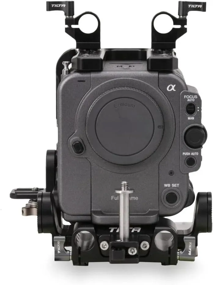 Tilta Advanced Kit Compatible with Sony FX6 | Includes: Camera Cage | Quick Release Baseplate | Side Arm | Multi-Functional Top Plate | Battery Plate