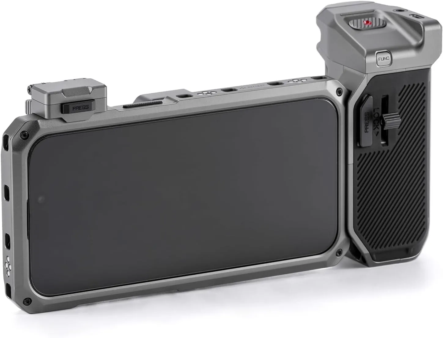 Tilta Khronos Advanced Kit Compatible with iPhone 15 Pro - Space Gray | Includes Phone Case, ND Filters, PD Focus Handle, and Cooling Fan