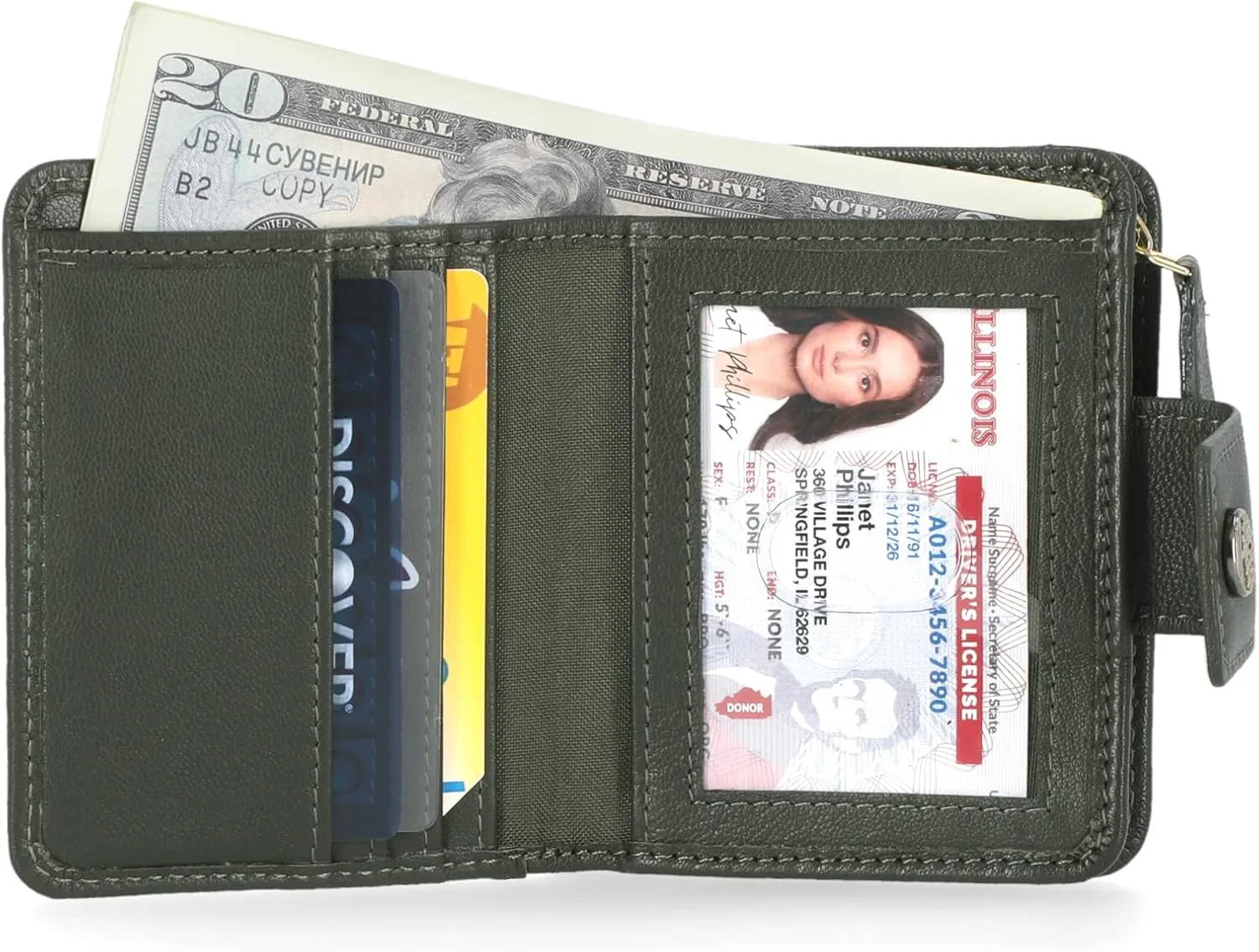 Timberland womens Leather Rfid Small Indexer Wallet Billfold, Grape Leaf, One Size