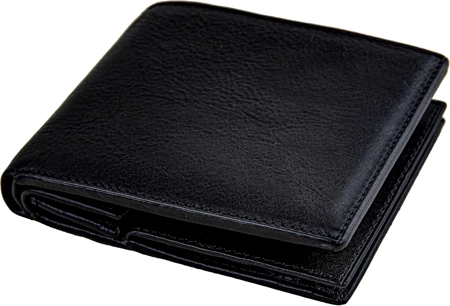 Time Resistance Leather Wallet for Men - Men Wallet - Bifold Italian Wallet - Slim Wallet with Card Holder - Gift Box Included