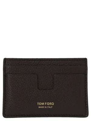 Tom Ford Logo Print Card Holder