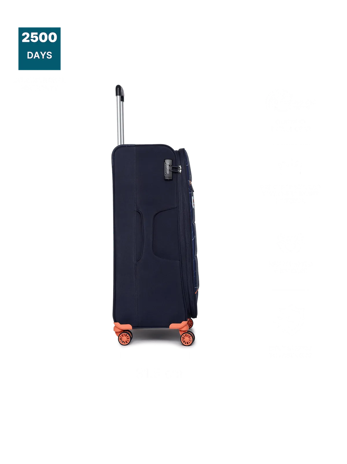 Topolite Blue Large Soft Trolley