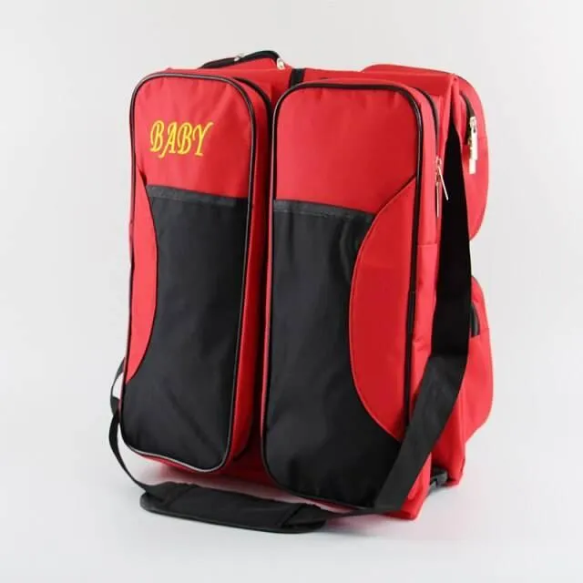 Travel Folding Diaper Bag for Infants - Portable Mummy Bag