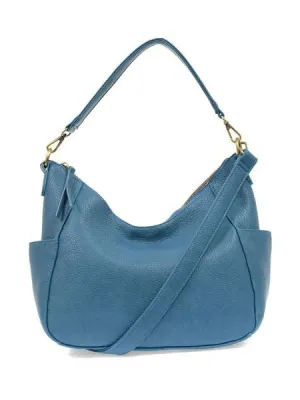 Trish Convertible Hobo Bag - L8116-06  -  Women's  PEACOCK