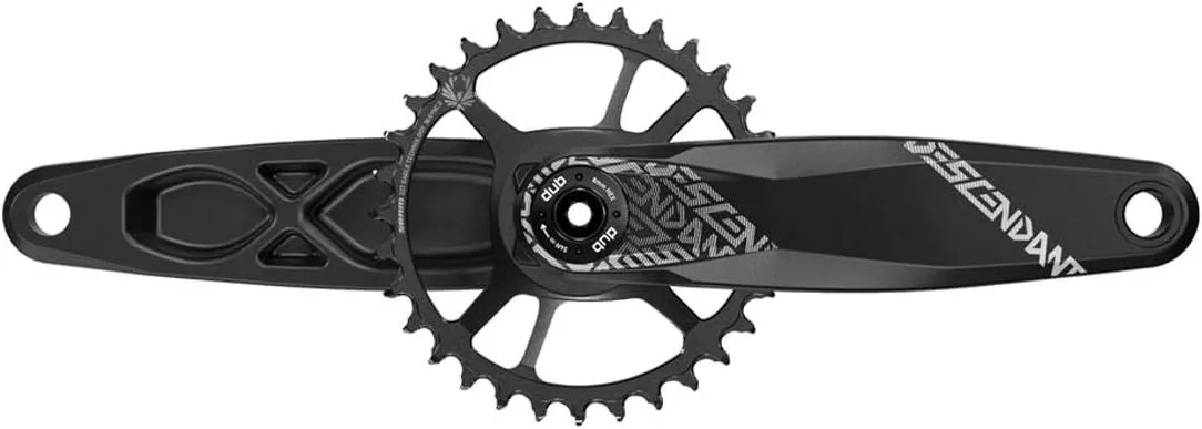 TruVativ Descendant 6K Aluminum Eagle Crankset - 175mm, 12-Speed, 32t, Direct Mount, DUB Spindle Interface, Black
