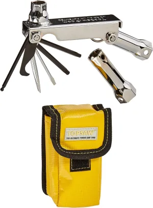 TSPWP-BL Multitool for Chainsaws and Outdoor Power Equipment, Chrome/Black/Yellow