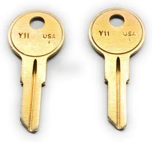 Two Keys for Herman Miller File Cabinet Office Furniture Cut to Lock/Key Numbers from UM226 to UM275 (UM253)