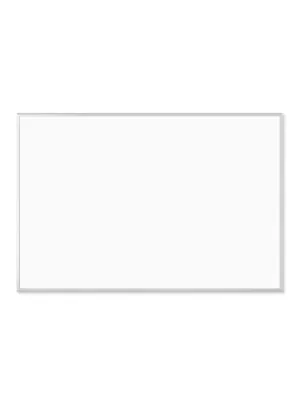 U Brands Silver Aluminum Frame Non-Magnetic Dry Erase Board, 72" x 48" (Actual Size 70" x 47")