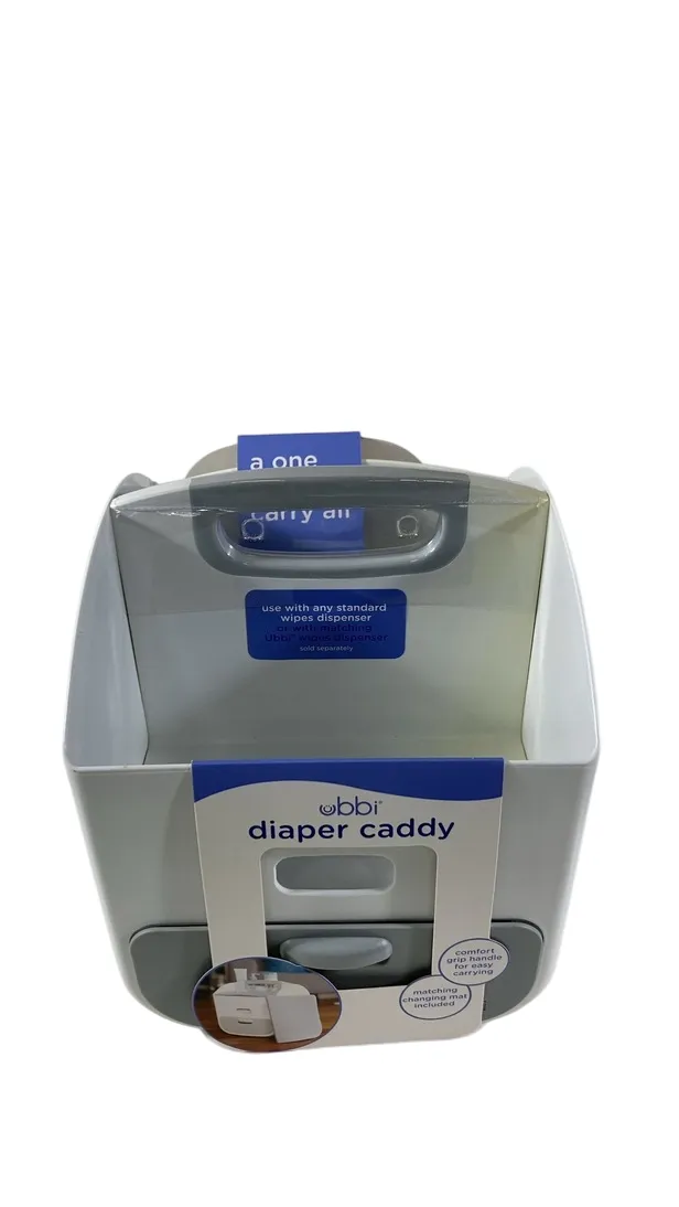 Ubbi Diaper Caddy, Grey